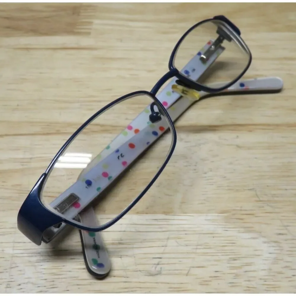 Kate Spade Ashland Blue Tortoise Rectangular‎ Eyeglasses Frame OJXL 135 Womens